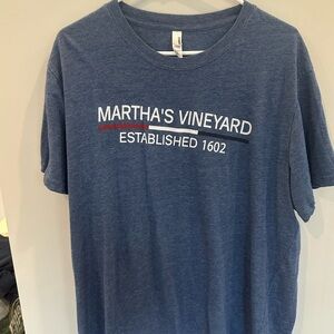 Martha's Vineyard Navy Short Sleeve Tee